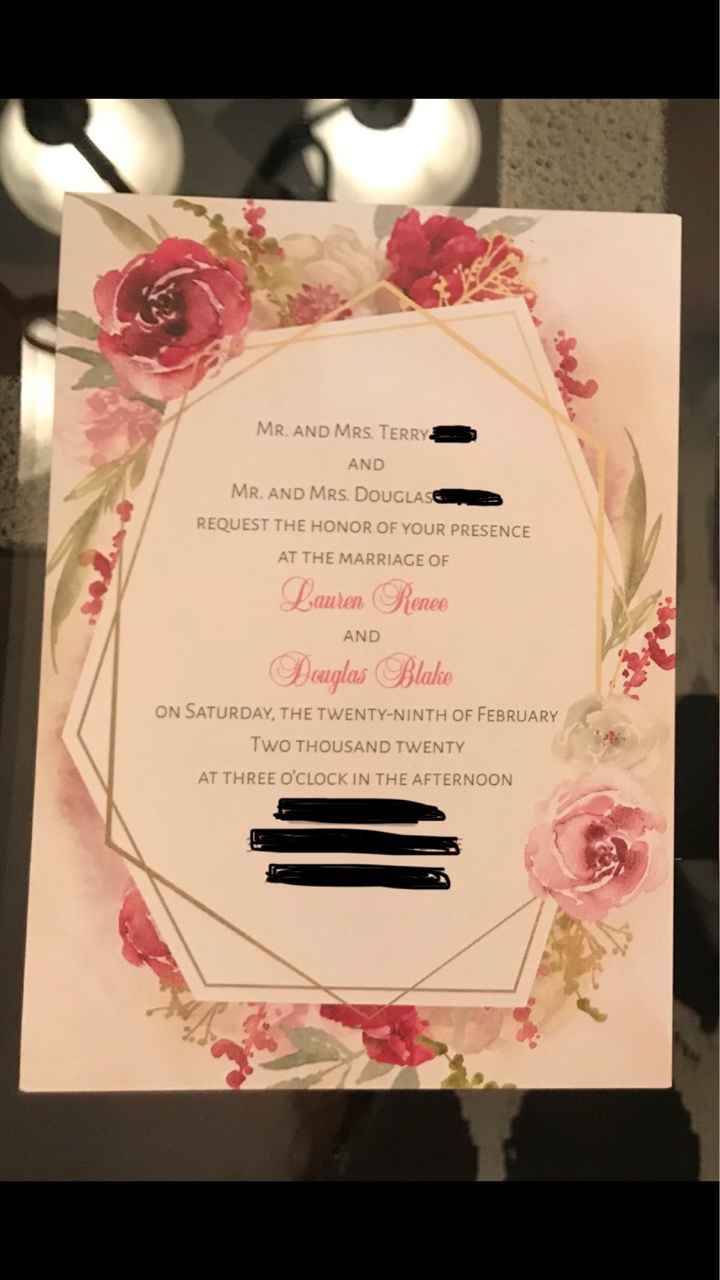Wedding Invitations - 1