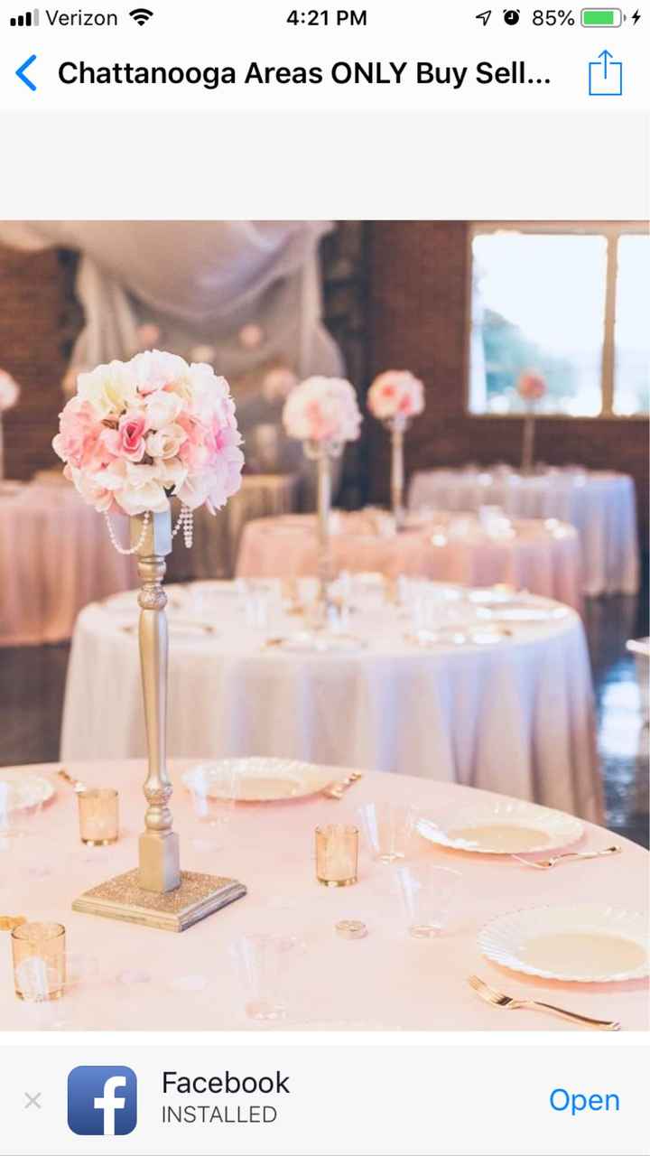 Opinion on these center pieces - 1