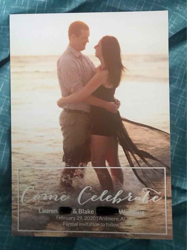 Show me your Save the Dates! - 1