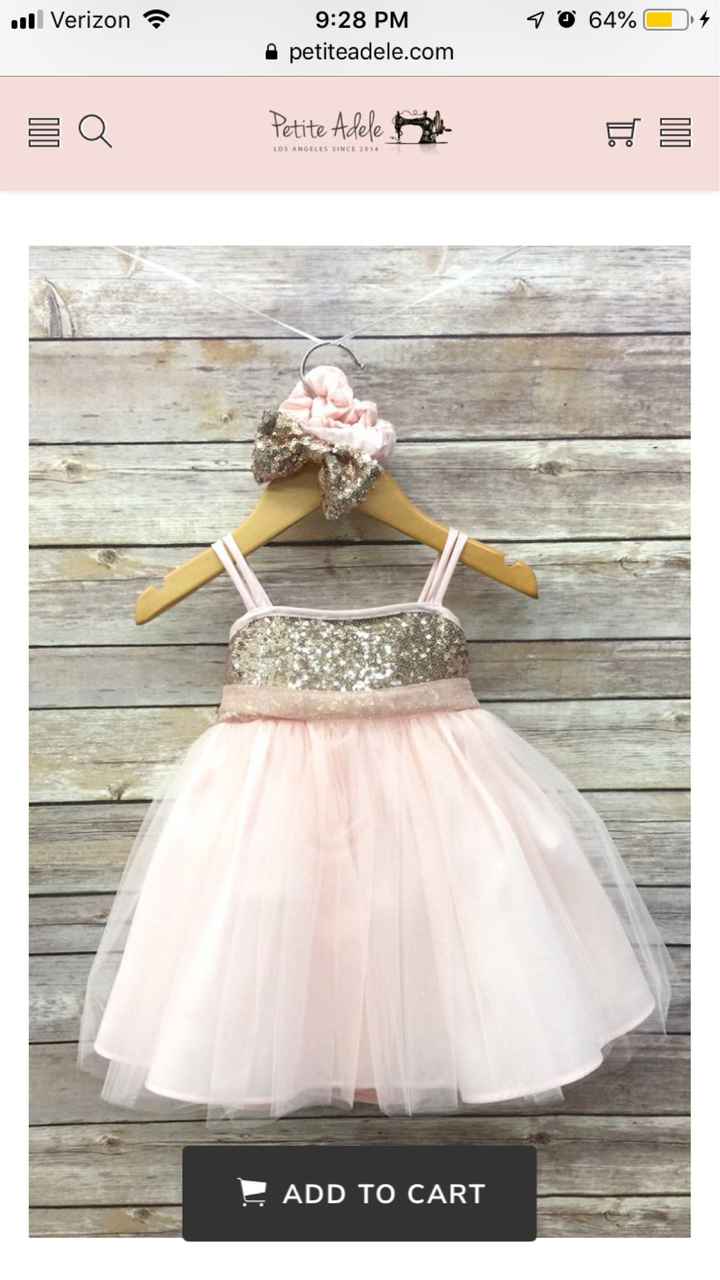 Flower girl dress color!? - 1