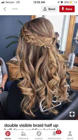 Did your wedding hair match exactly like your inspiration photo? - 1