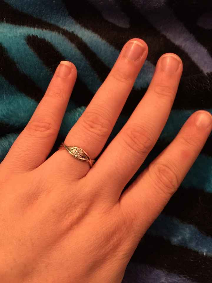 Small engagement rings unite!