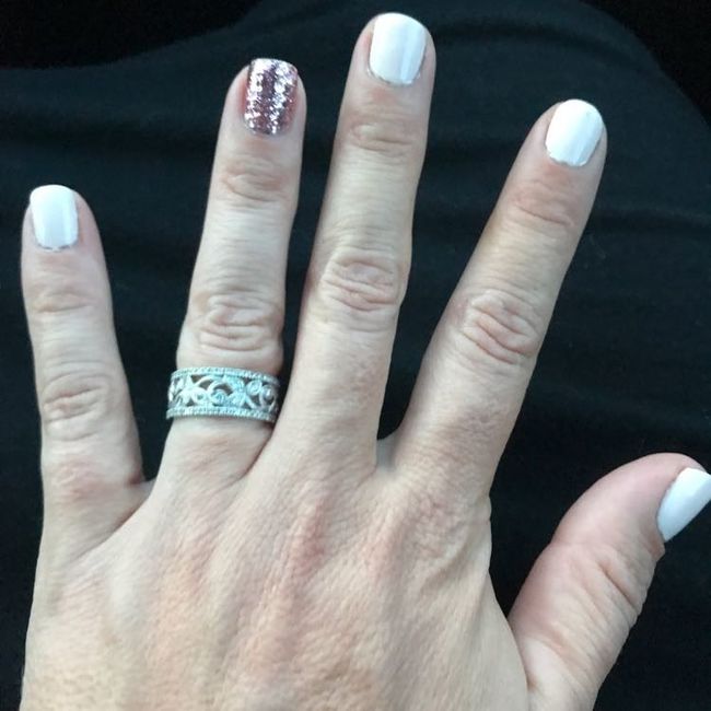 What nail color do you feel compliments your ring the best?