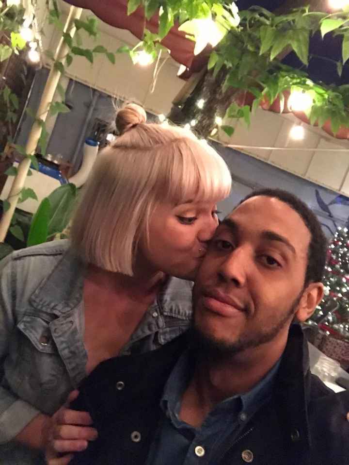 NYE 2017...just a couple hours before he proposed