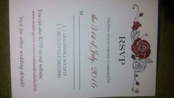 My DIY Invites!