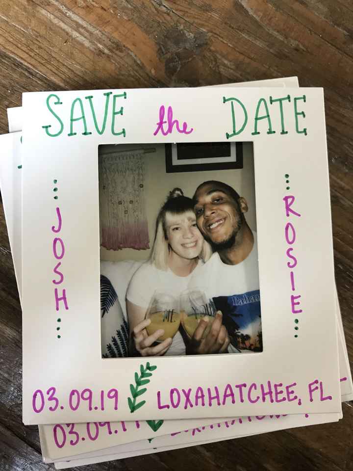 diy Save the Dates - 1
