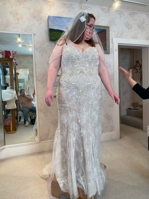 Champagne Wedding Dress - 1