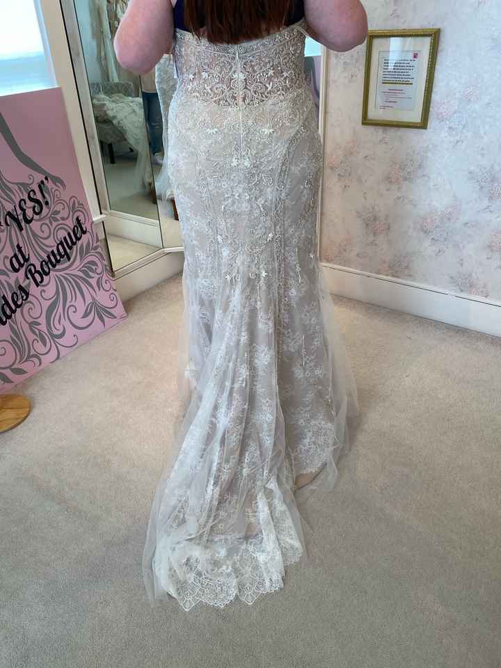 Champagne Wedding Dress - 1