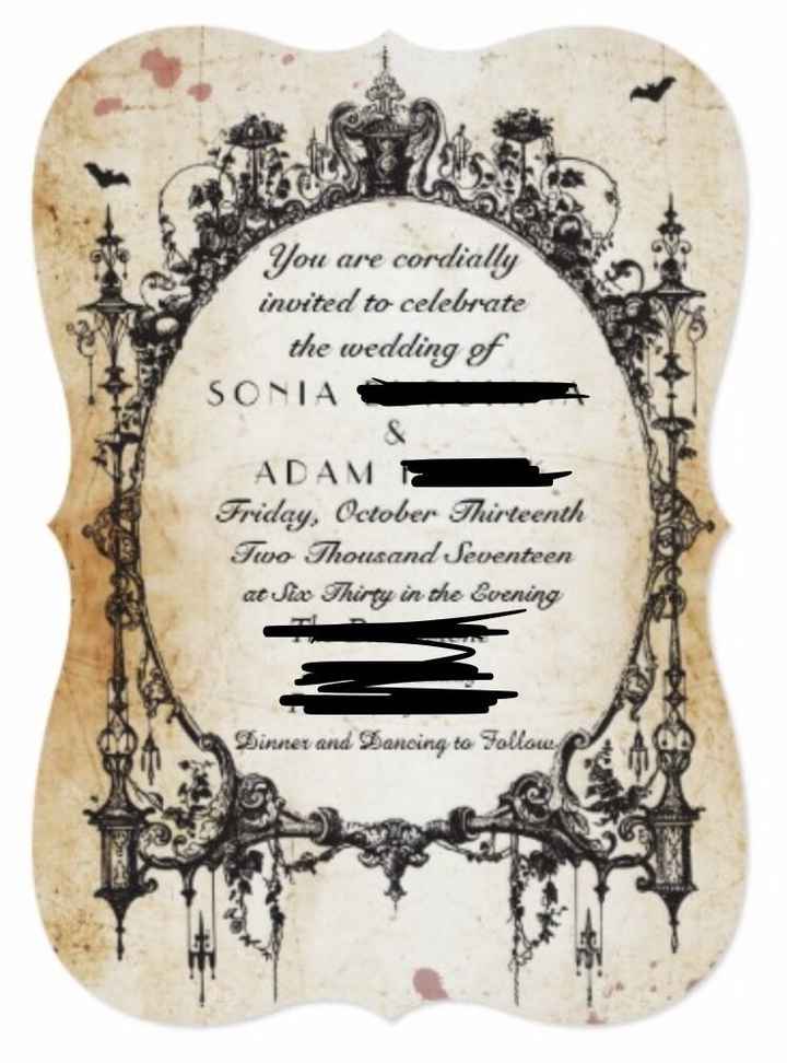 Wedding Invites!