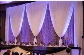 Backdrops (draping) rental prices