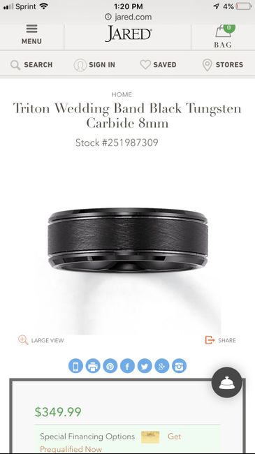 Men's Wedding Bands - 1