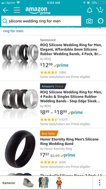 Silicone bands - 1