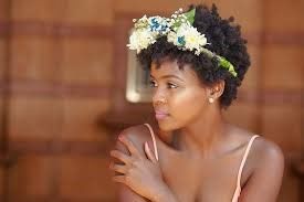 African American Bride Hairstyle for destination wedding 9