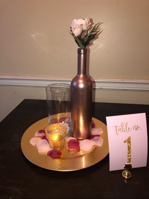 Wine Bottle Centerpieces? - 1