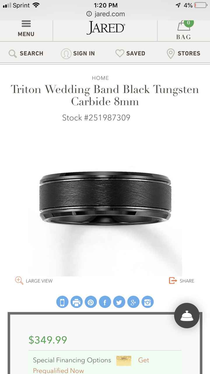 Men's Wedding Bands - 1