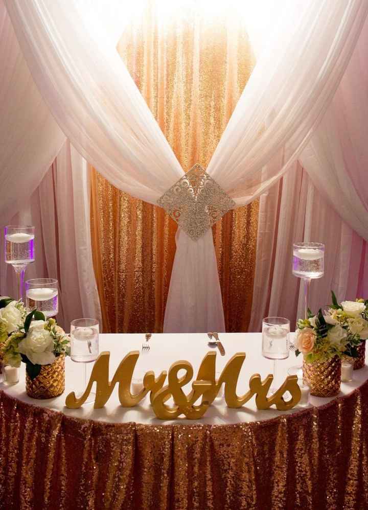 sweetheart table