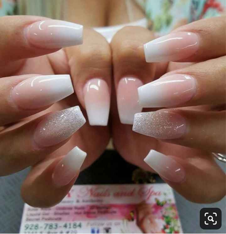 Nails on Wedding Day - 2