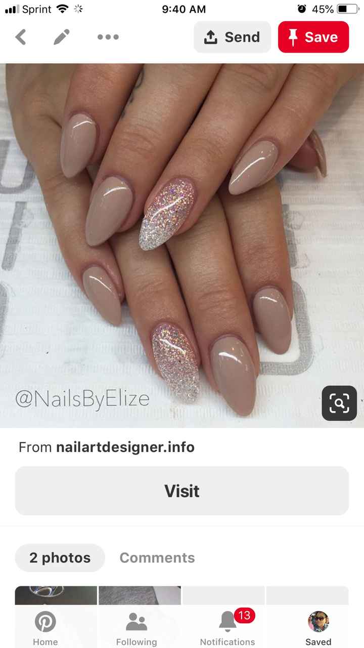 Wedding nails - 2