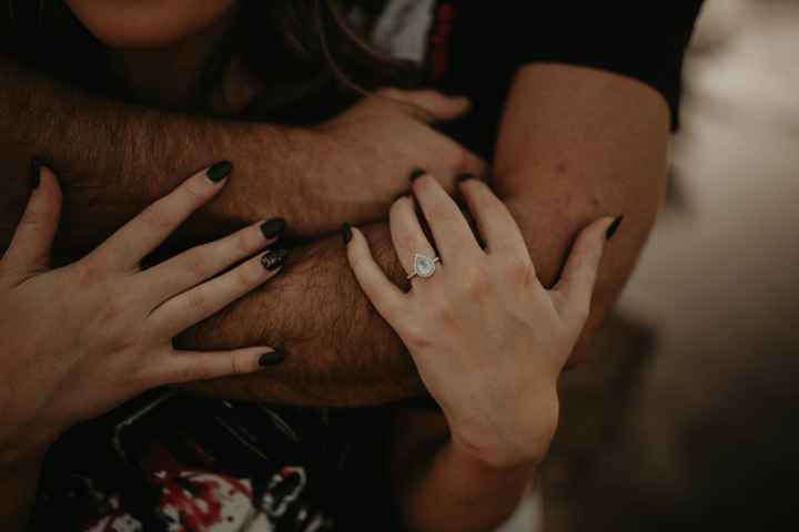 i want to see your engagement rings! - 1