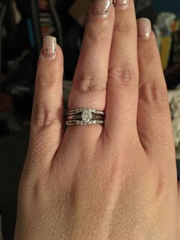 Wedding bands...check!