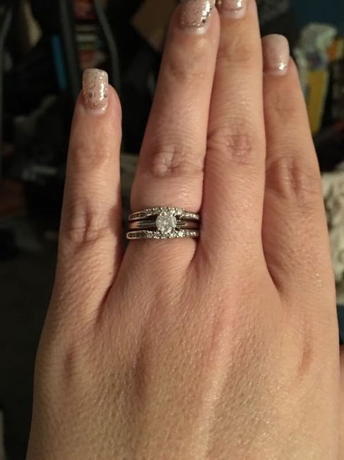 Wedding bands...check!