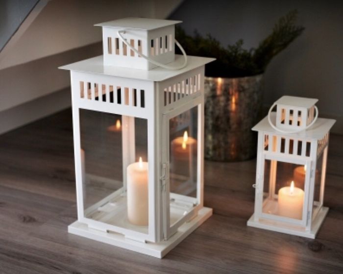 Lantern centerpieces and their sizes 2