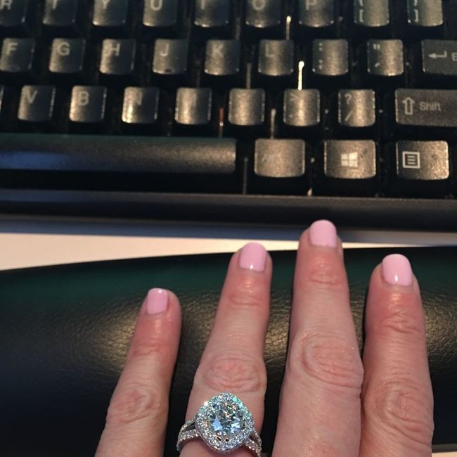 Engagement/wedding rings