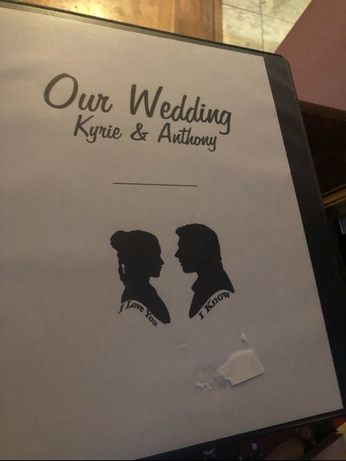 Started Our Binder 😬 - 1