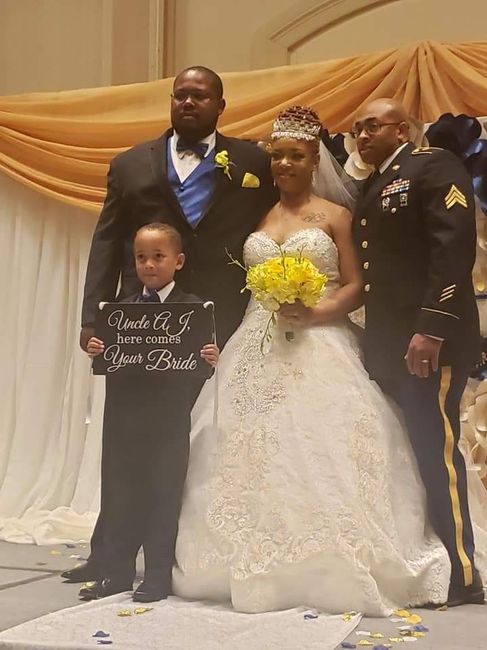 We tied the knot!! 6