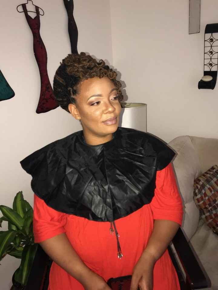 Found my makeup artist for the day of!!! - 2