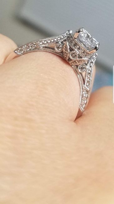 Just got my wedding band! Show yours off ladies! - 3