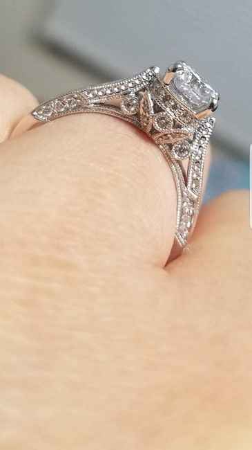 Just got my wedding band! Show yours off ladies! - 3