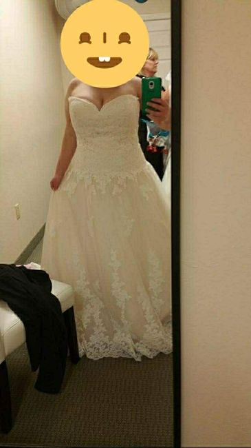 Let's see your wedding dresses.