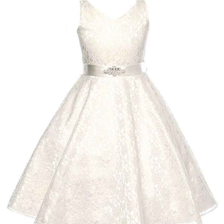 Lets see those dresses...FLOWER GIRL DRESS that is!