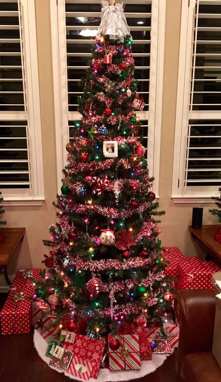 NWR: Finally finished decorating our first Christmas tree!!