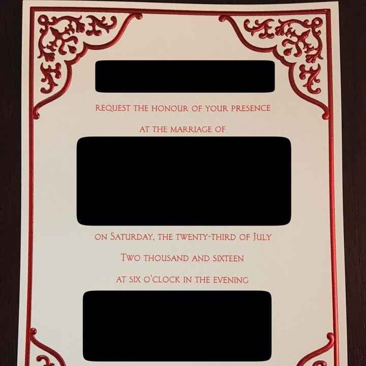 Invitations