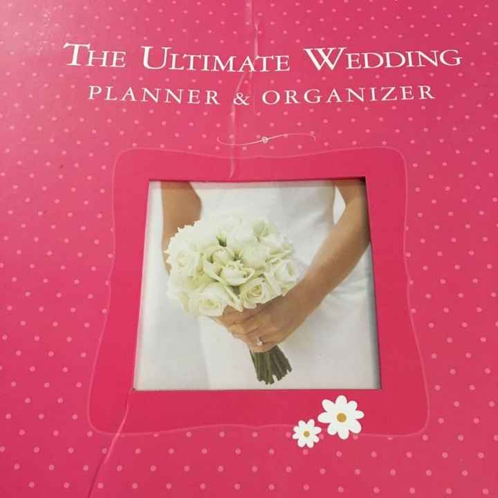 Wedding planner book