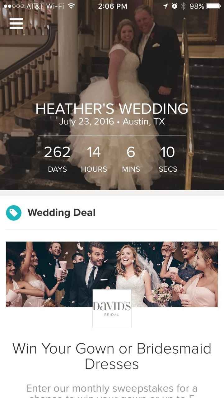Love The Wedding Countdown