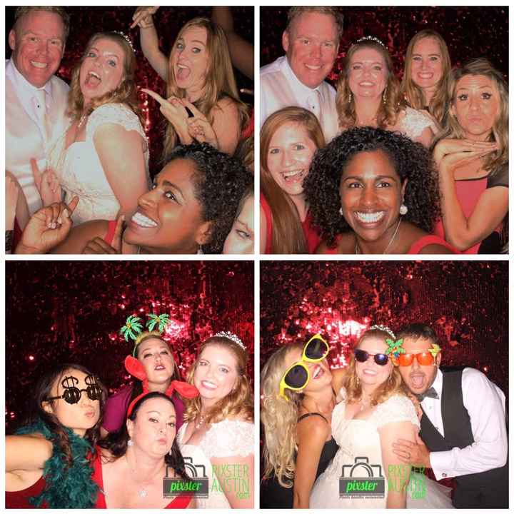 Photo booth competes with dance floor?