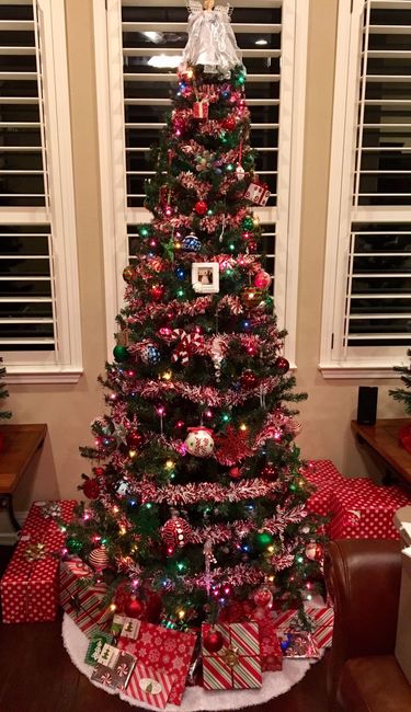 NWR: Finally finished decorating our first Christmas tree!!