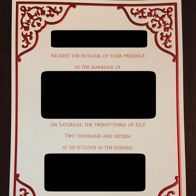 Show me those Invitations!