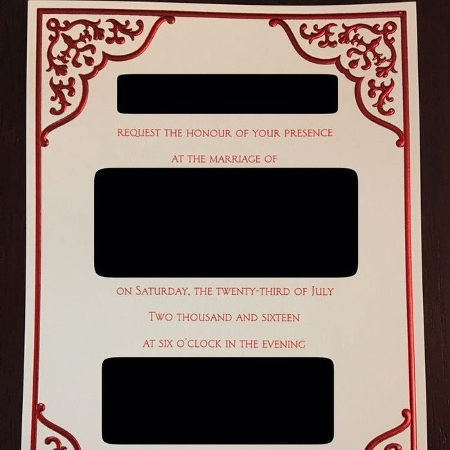 Invitations