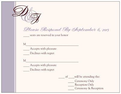 Examples of RSVP