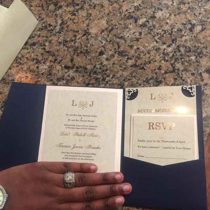 Sample of Custom Invitations