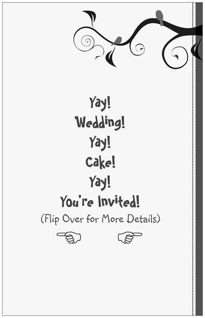 Lets see those invitations!