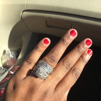 Post your wedding rings, woot!