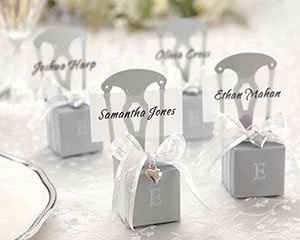 How are you presenting seating/place cards to guests?