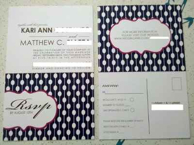 I received my invites today!! (pics)