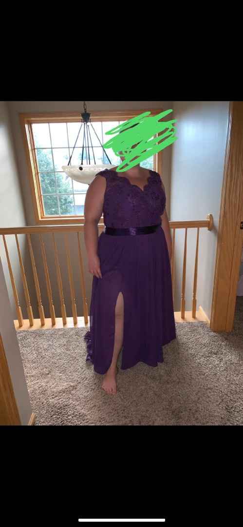 Bridesmaid Dress 1  Front