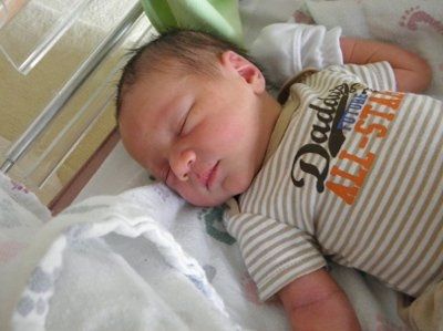 Baby Brayden was born 4.11.11